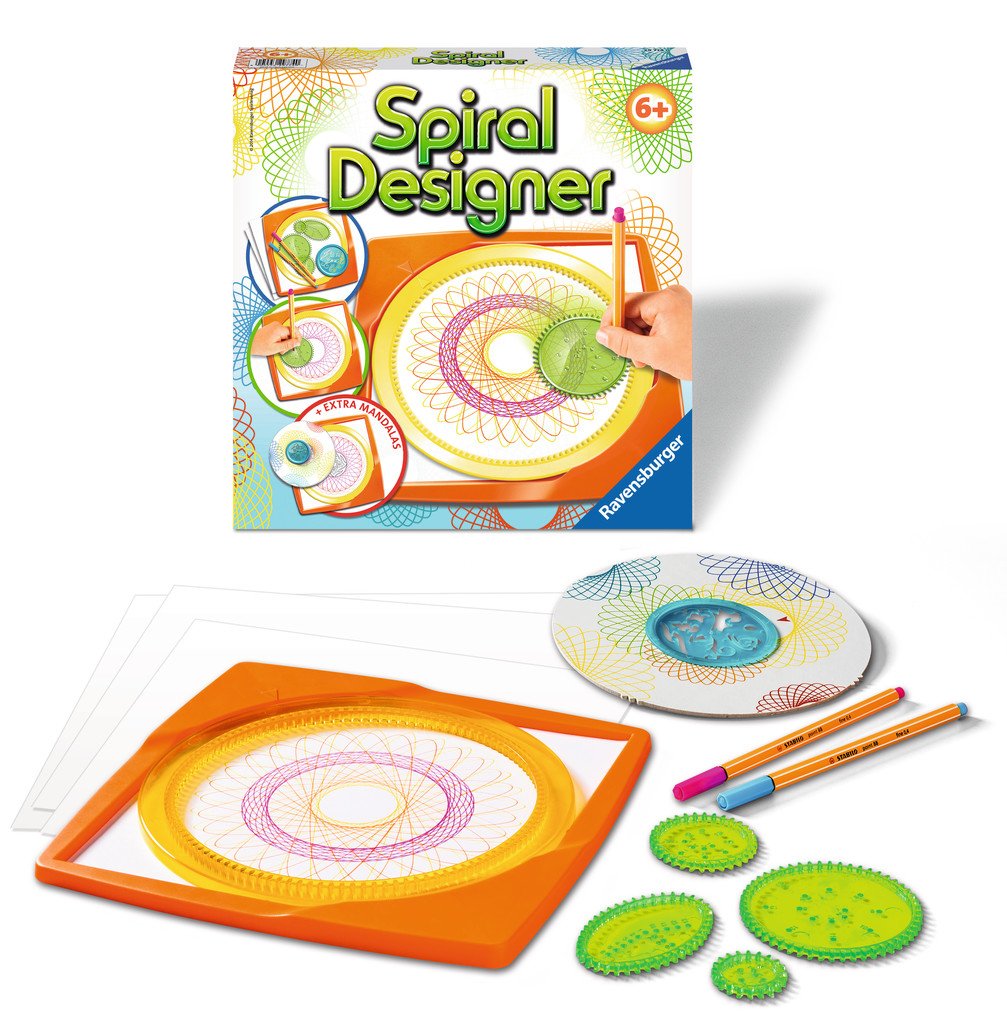 Ravensburger Diseñador De Espirales, Juego De Habilidad 297740