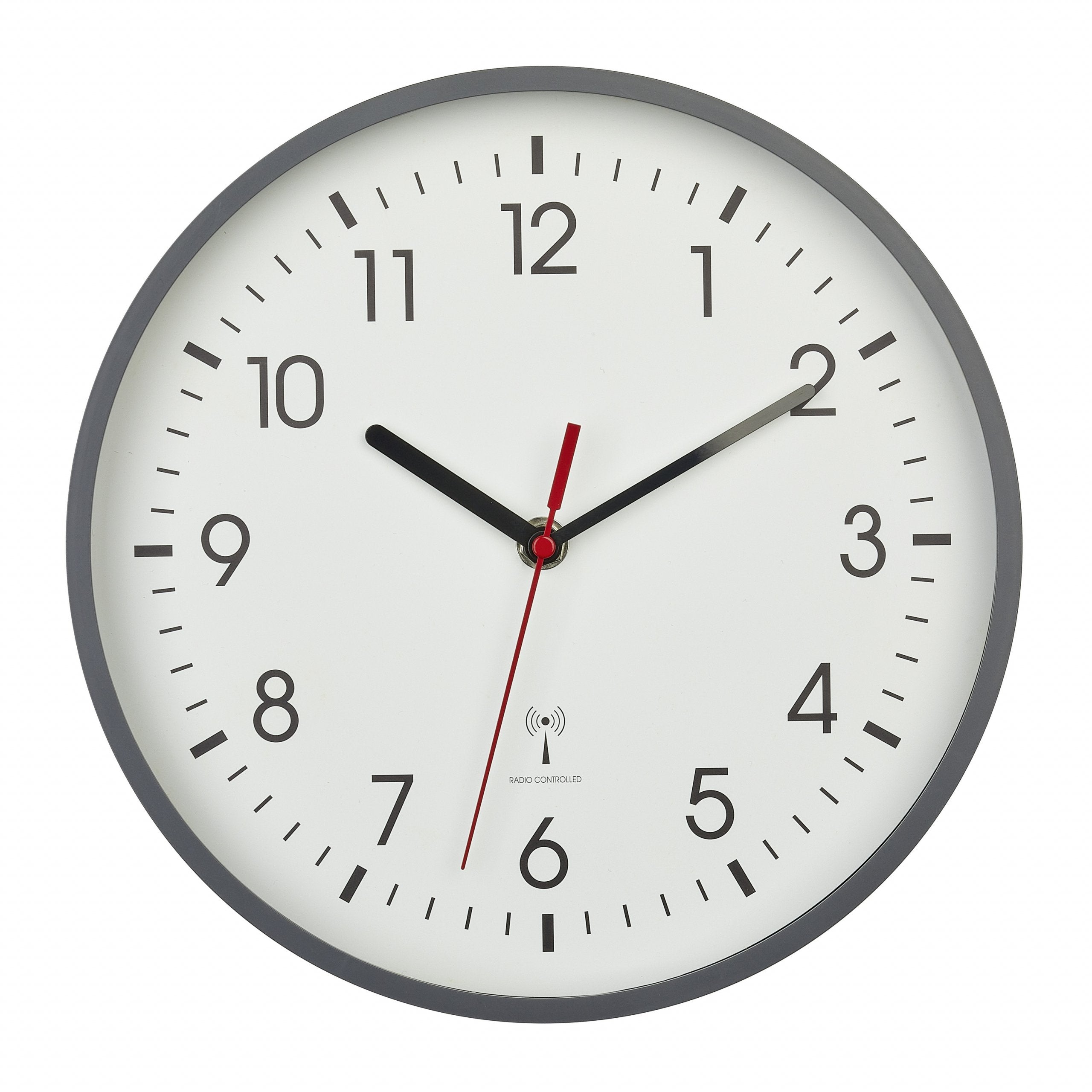 Tfa-Dostmann 60.3550.10 Reloj De Mesa O Pared Reloj Analógico Alrededor Gris