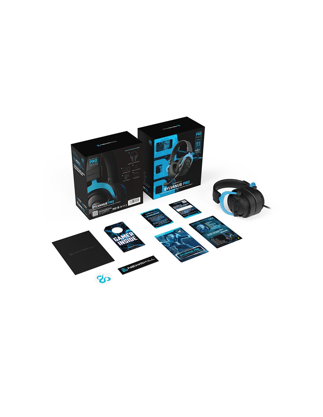 EAN 8435443701795 - Newskill Gaming Sylvanus PRO Auriculares Alámbrico Diadema Juego Negro, Azul imagen 4