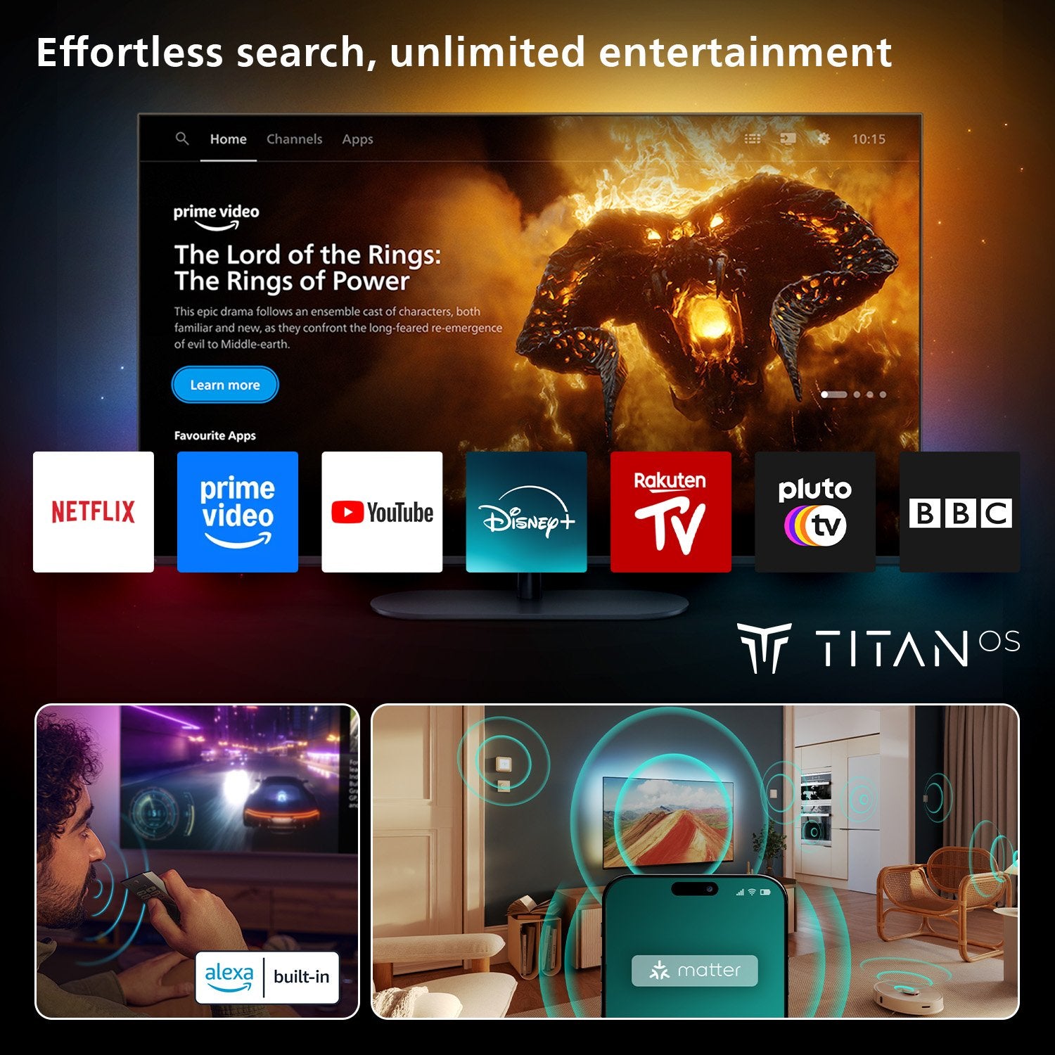 EAN 8718863045800 - Philips 50PUS8500/12 Televisor 127 cm (50") 4K Ultra HD Smart TV Wifi Negro imagen 6