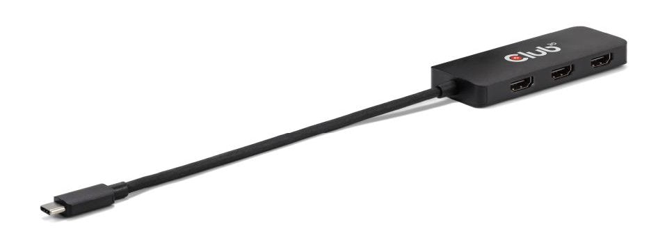 EAN 8719214473181 - CLUB3D CSV-1554 hub de interfaz USB Tipo C Negro imagen 2
