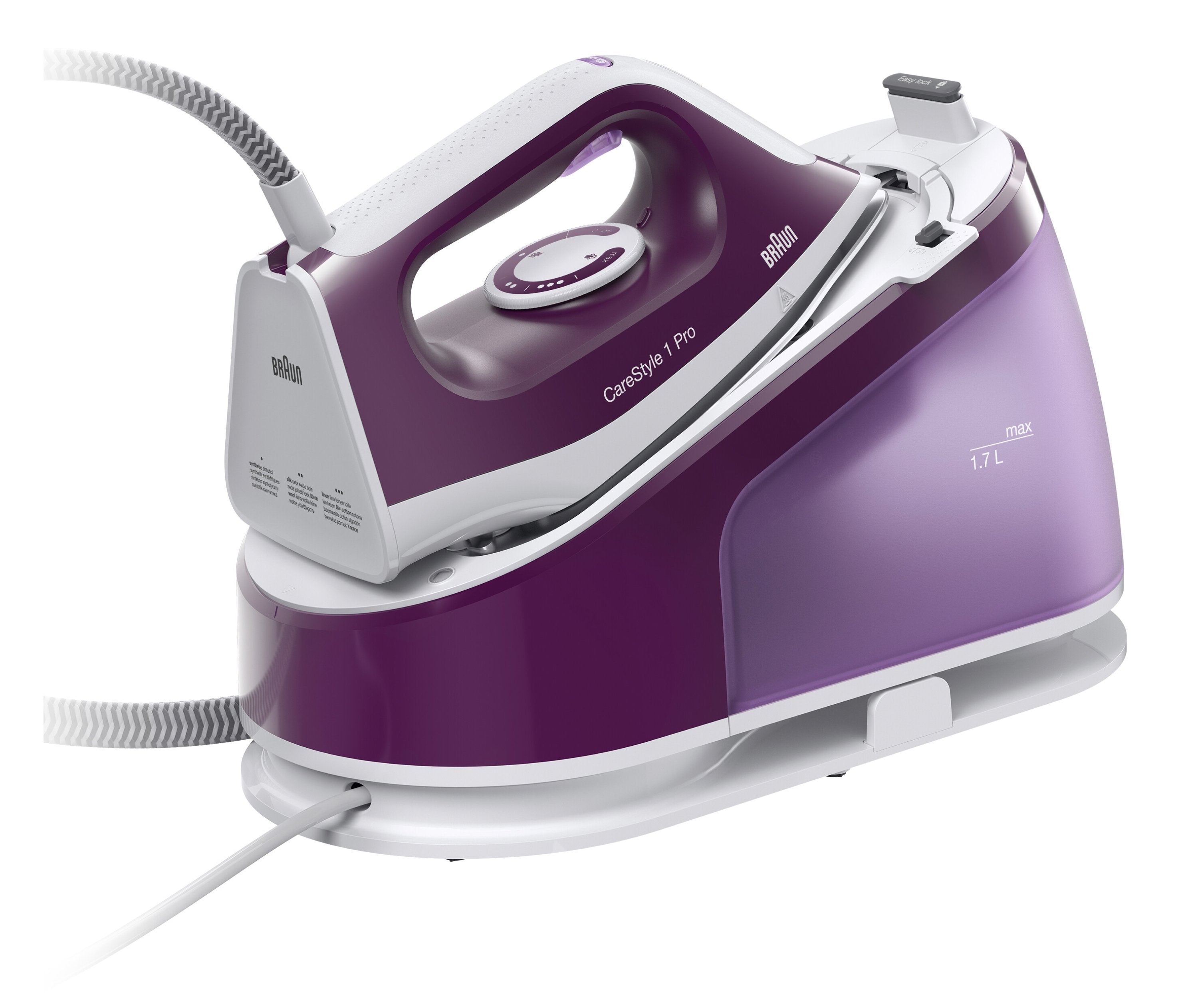 EAN 8021098002808 - Braun CareStyle 1 IS1514VI 2200 W 1,7 L Suela de cerámica Púrpura imagen 2