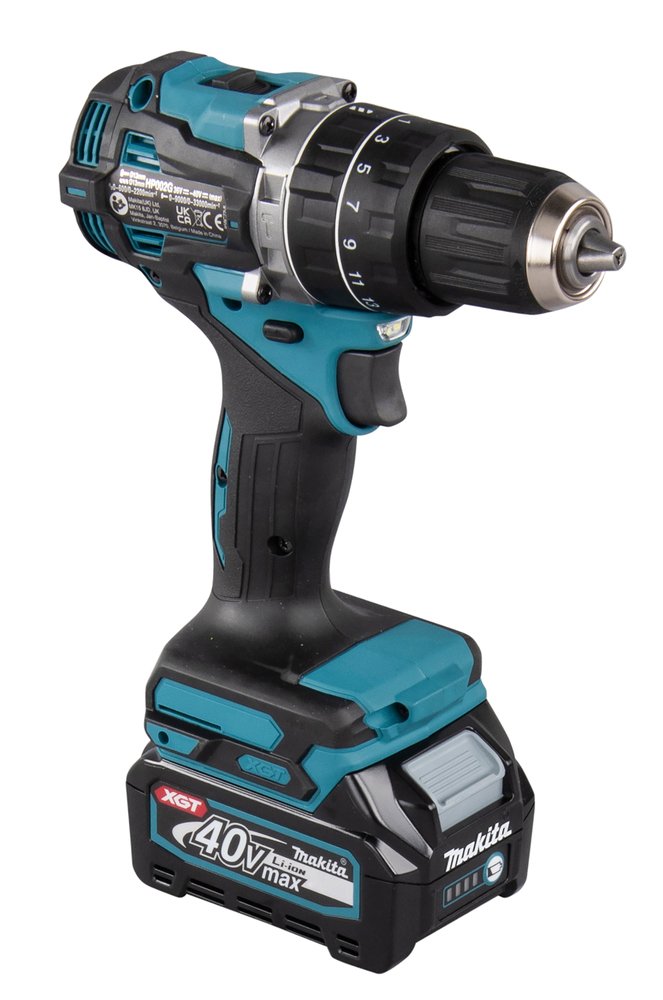 Makita Taladro De Impacto Inalámbrico Hp002ga202 Xgt, 40 Voltios Hp002ga202