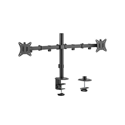 Gembird Ma-D2-01 Soporte Para 2 Monitores 17"-32" Negro Escritorio