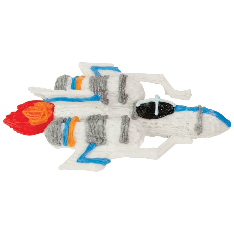 Material De Impresión 3d 3doodler Start 3ds-Eco-Mix1-75 Plástico Compostable Azul, Rojo, Blanco 1 G