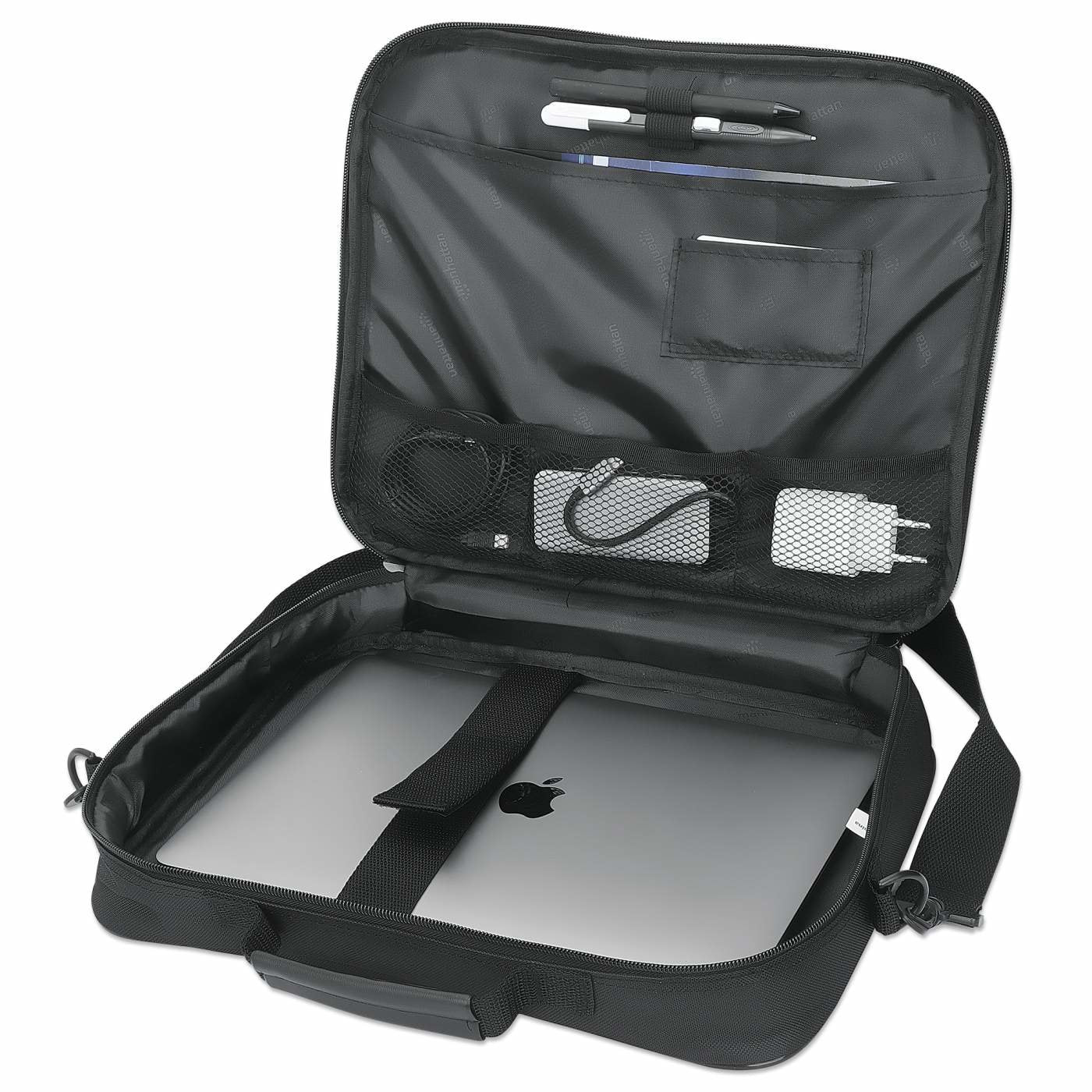 EAN 0766623439985 - Manhattan 439985 maletines para portátil 35,8 cm (14.1") Negro imagen 8