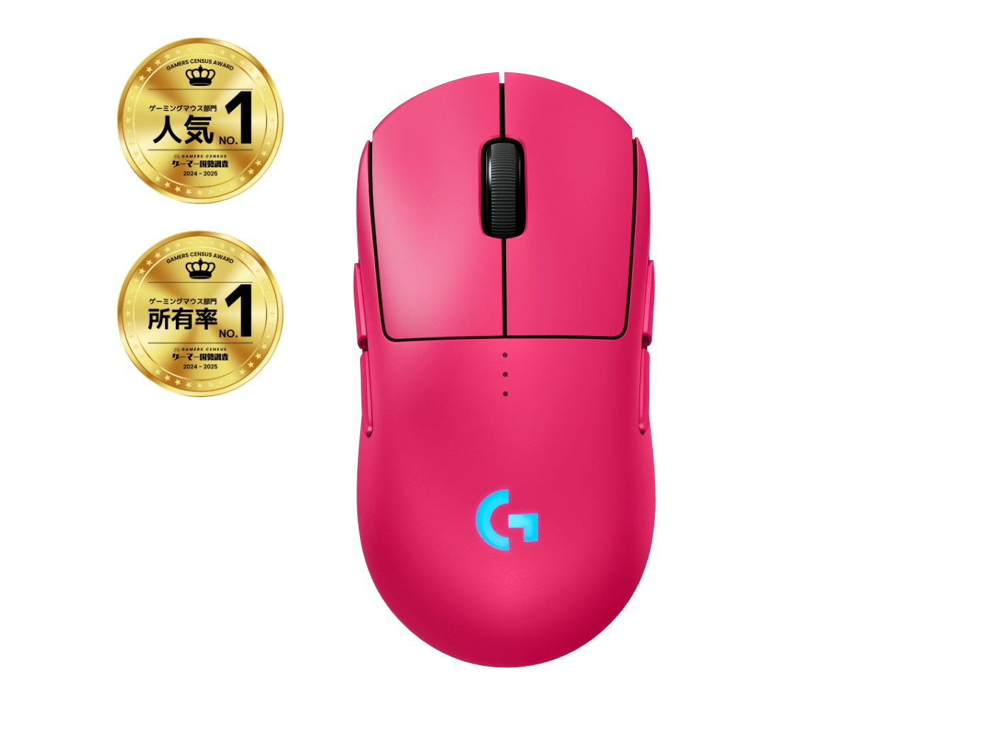 EAN 5099206123441 - Logitech G 910-007310 ratón Juego Ambidextro RF inalámbrico Óptico 32000 DPI imagen 7