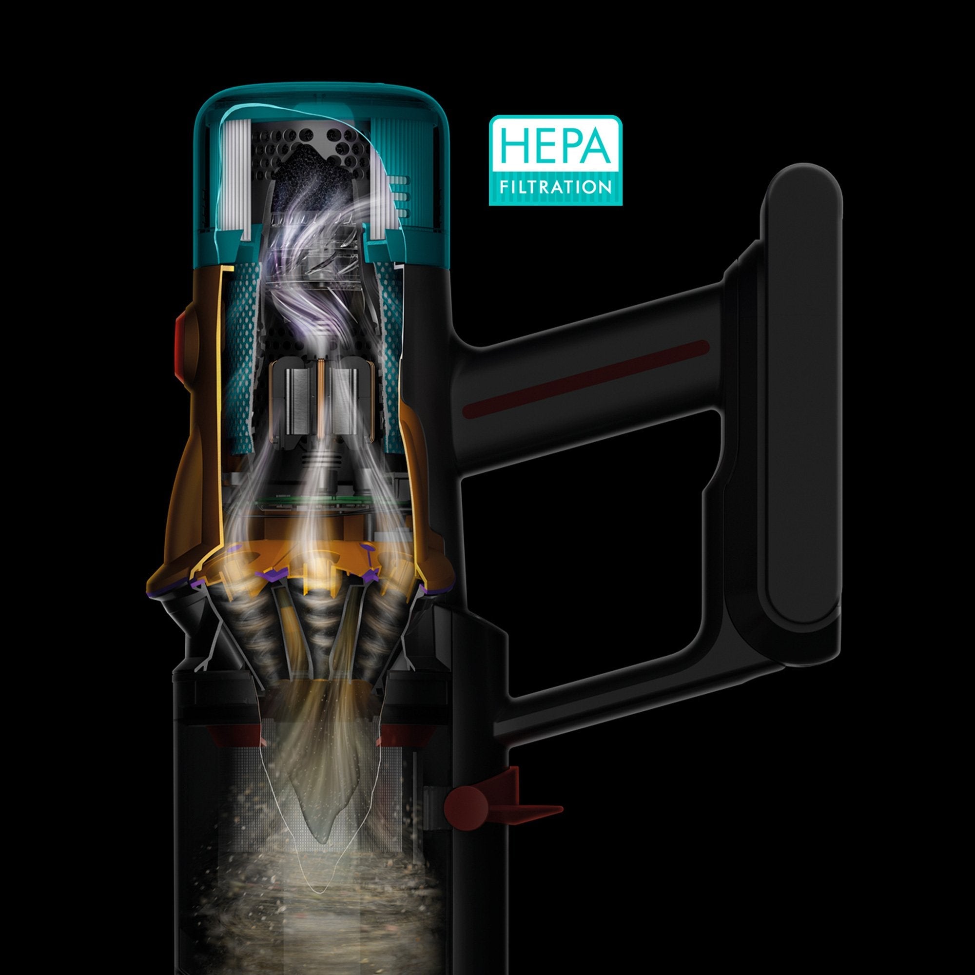 EAN 5025155108949 - Dyson V12 Origin Aspiradora escoba 2 en 1 Batería Secar HEPA Sin bolsa Níquel imagen 4