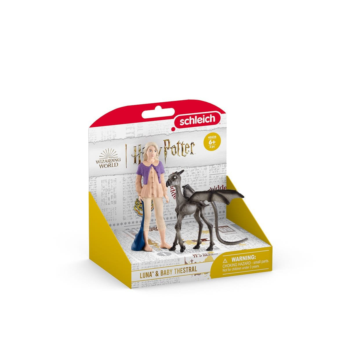 Figura Schleich Wizarding World Luna & Baby Thestral, 42636