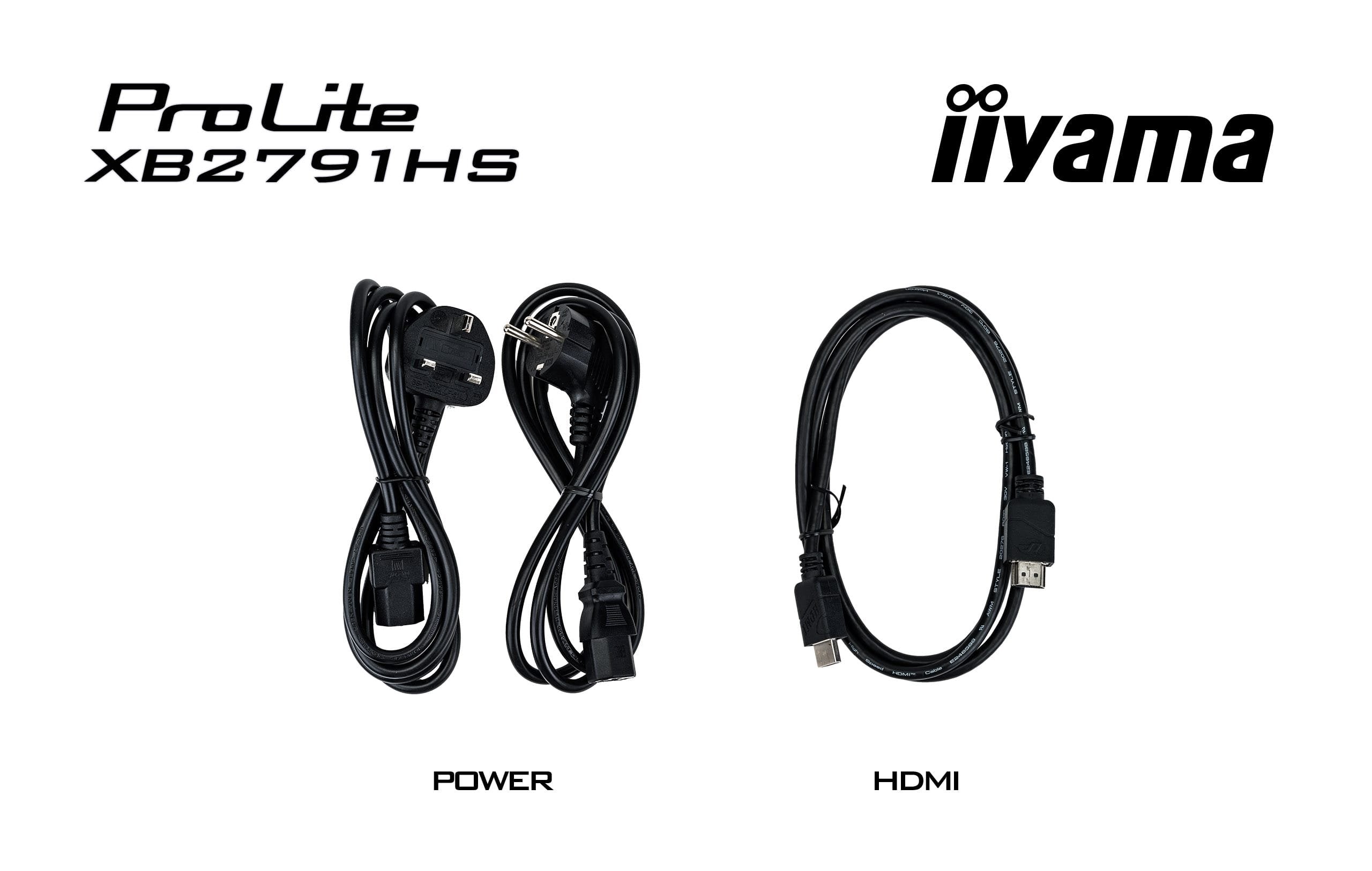 Iiyama Prolite Xb2791hs-B1 Monitor Led 27" 1920 X 1080 Full Hd (1080p) @ 120 Hz Ips 350 Cd/M² 1500:1 1 Ms Hdmi Displayport Altavoces Mate Negro