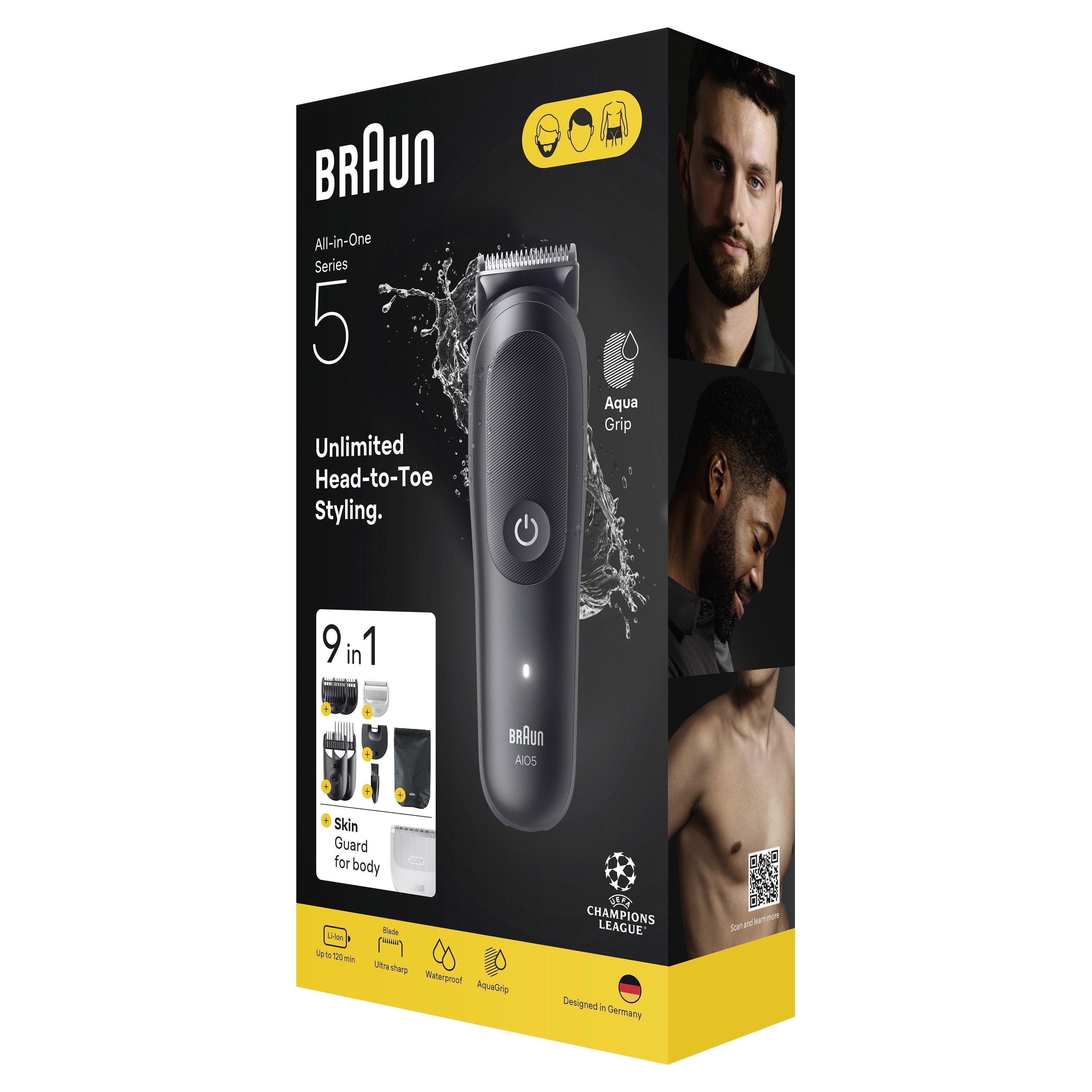 EAN 8700216429504 - Braun 80789921 cortadora de pelo y maquinilla Negro 21 Ión de litio imagen 4