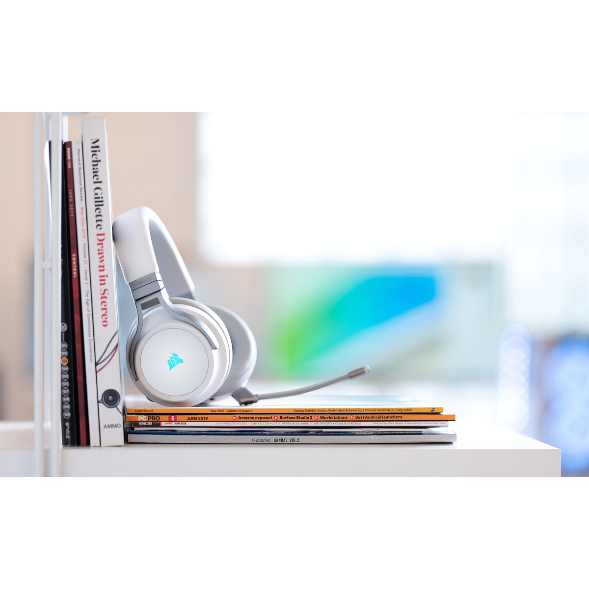 EAN 0843591019255 - Corsair Virtuoso RGB Auriculares Inalámbrico y alámbrico Diadema Juego USB tipo A Blanco imagen 13