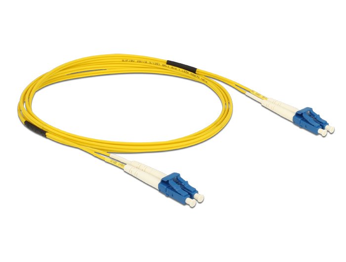 Delock Cable Lichtwellenleiter Lc > Lc Singlemode Os2 2 M