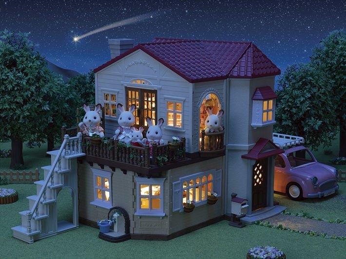 Sylvanian Families Set Country House With Rojo Roof
