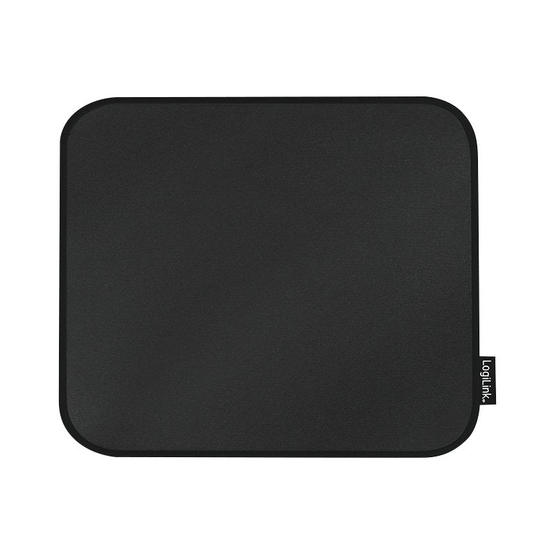 Logilink Ratonpad, Vernähte Kanten, 250x220mm, Negro, Gr.M