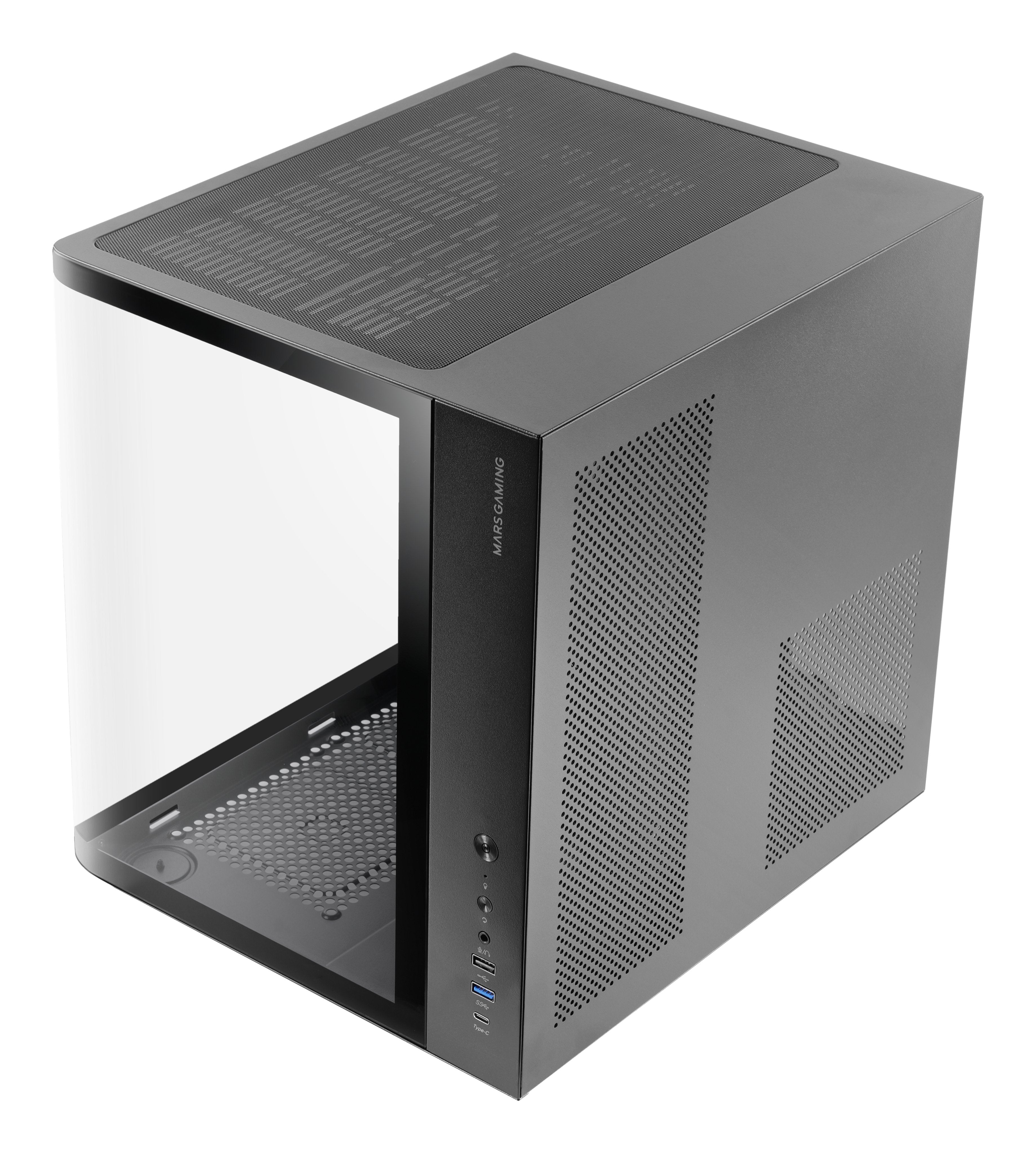 EAN 8435693111450 - Mars Gaming MC-CURV Midi Tower Negro imagen 4