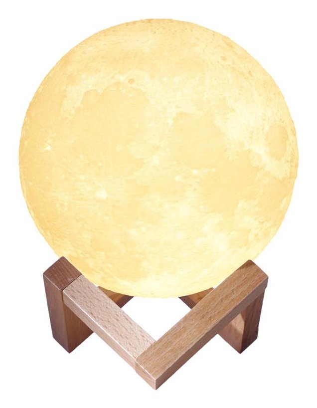 Denver Azultooth-Lautsprecher Mit 3d-Monddesign Und Licht