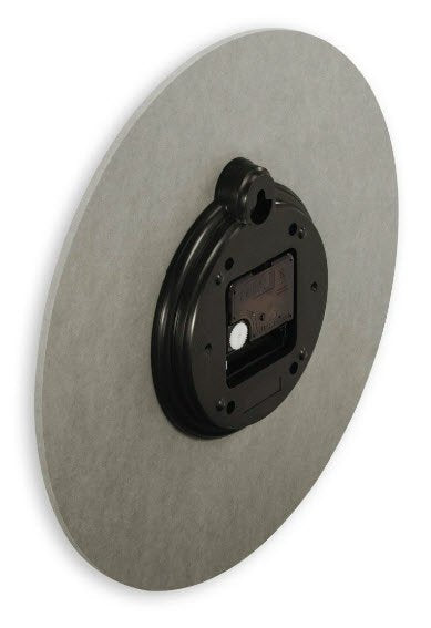 Reloj De Pared Hama Creta Gris 30cm Números Grabados 185881
