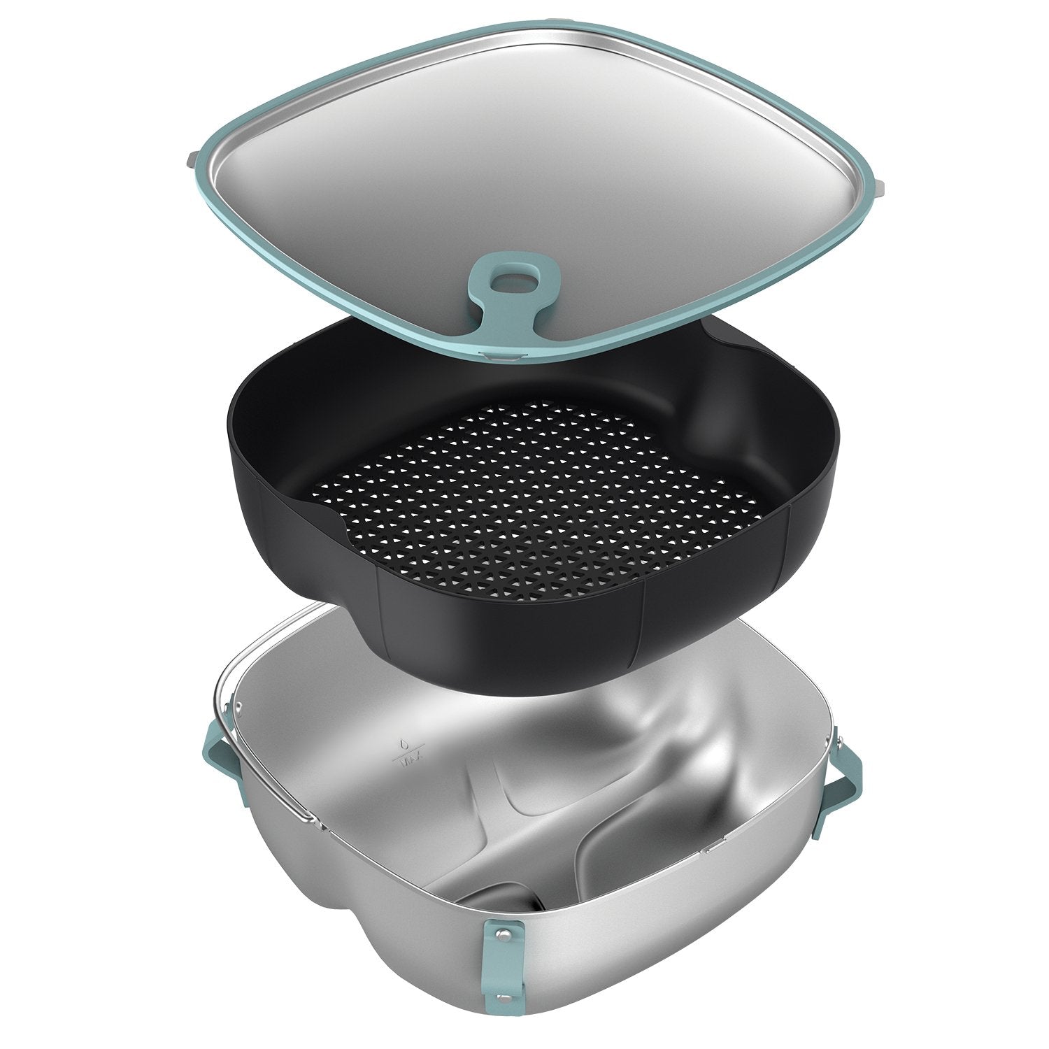 EAN 8720389031076 - Philips HD9960/00 accesorio para freidoras Babero Gris imagen 1