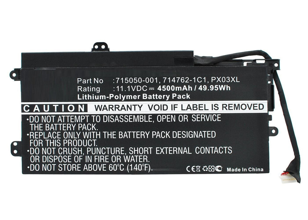Laptop Battery For Hp 37.74wh 11.1v 3400mah 38wh Li-Pol Mbxhp-Ba0128