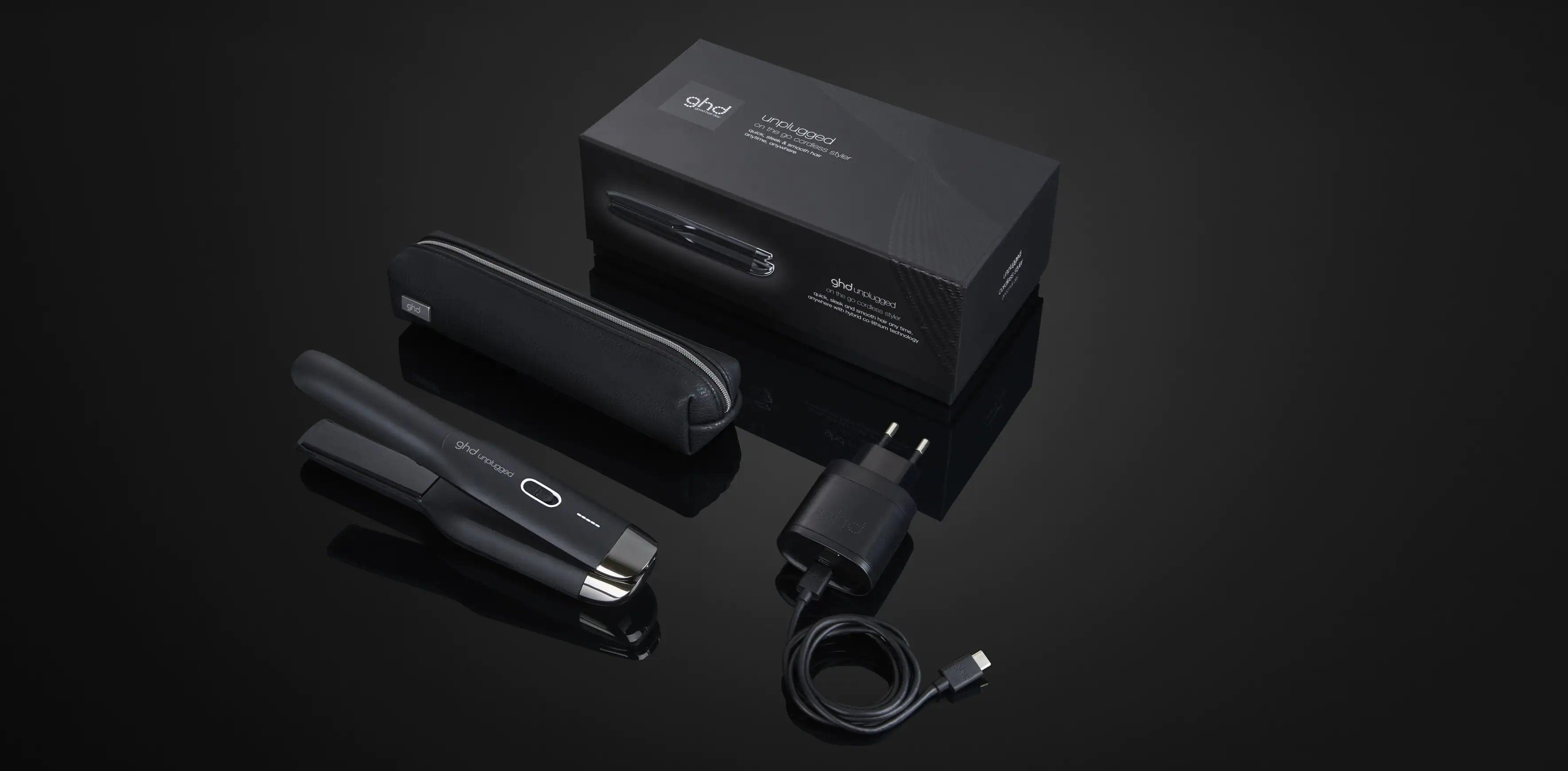 Plancha De Pelo Ghd Unplugged Negro