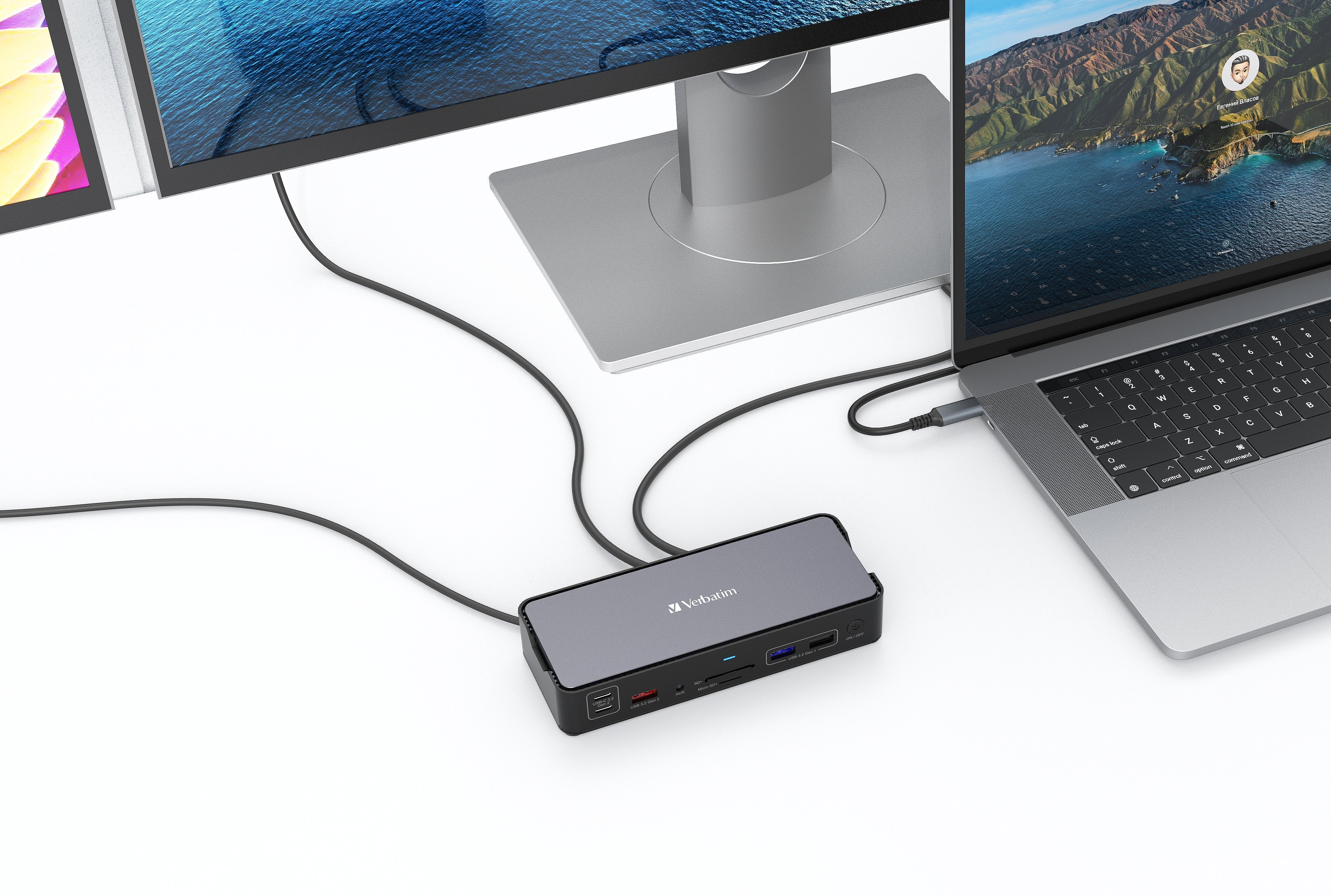 EAN 0023942321712 - Verbatim CDS-15 Alámbrico USB 3.2 Gen 1 (3.1 Gen 1) Type-C Negro, Gris imagen 2