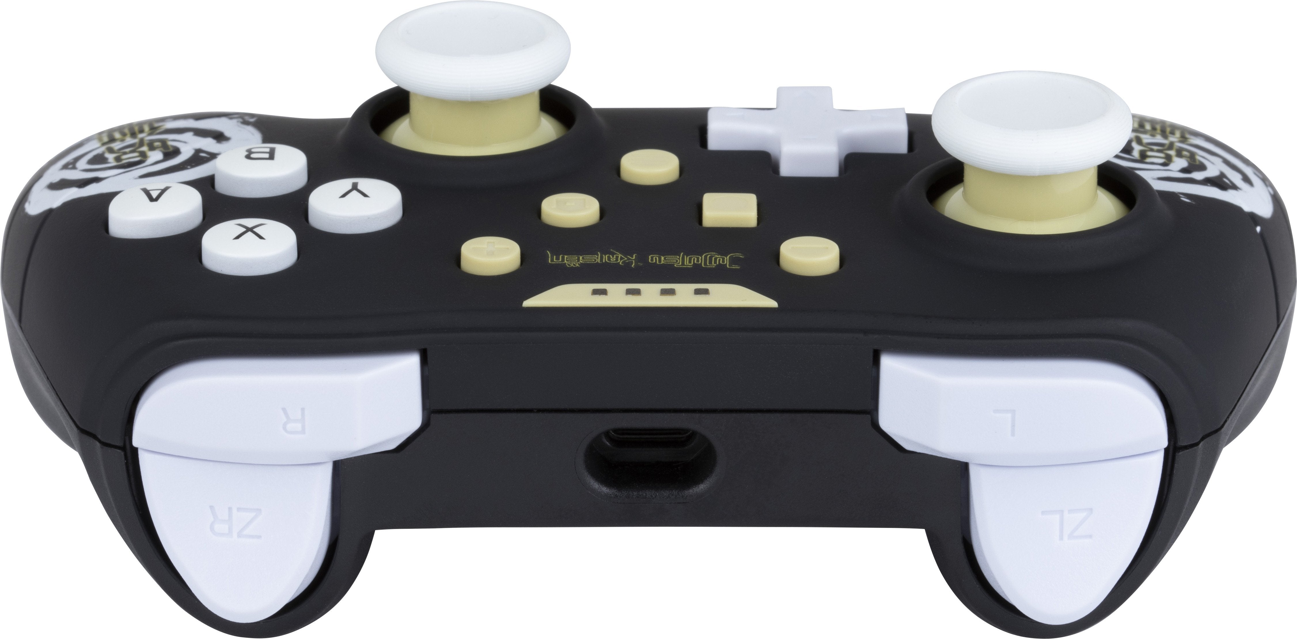 Gamepad Konix Switch Jujutsu Kaisen Cable 3m Compatible Con Pc Color Negro Kx-Juju-Sw-Pad-Bla
