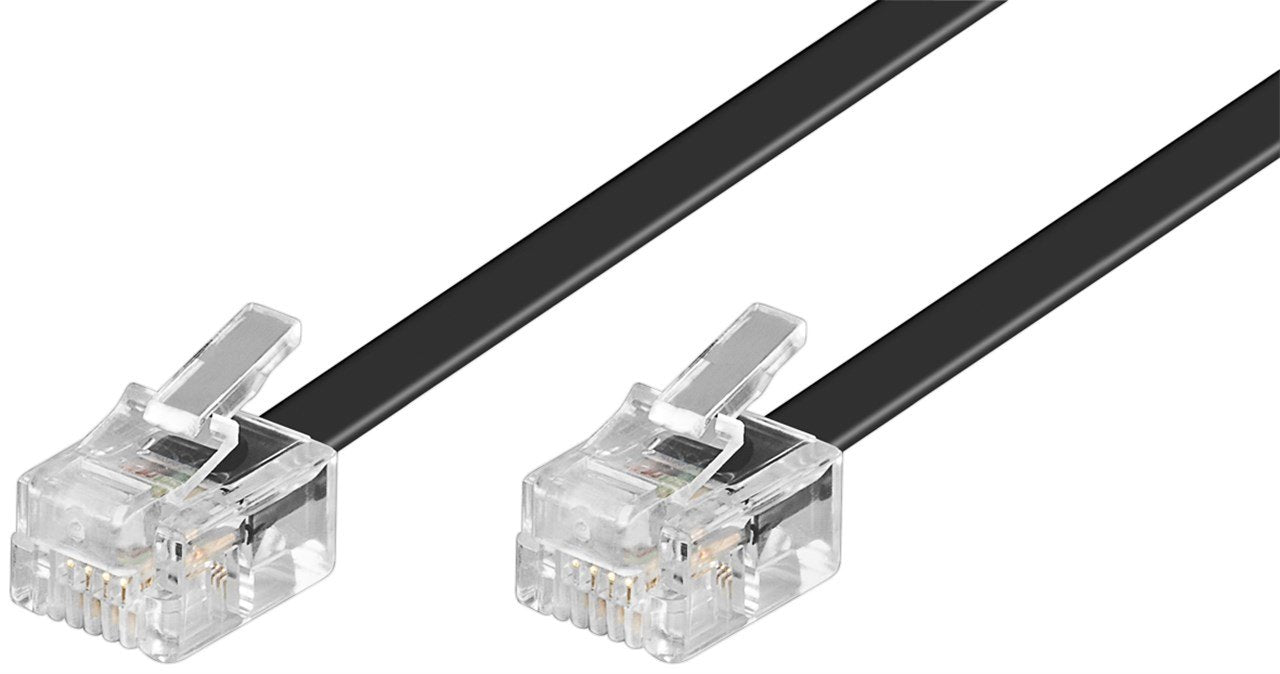 EAN 4040849503207 - Goobay 50320 cable telefónico 15 m Negro imagen 1