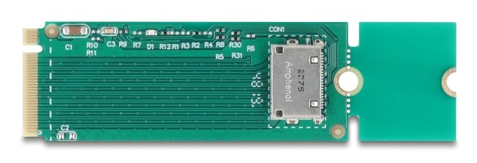 Delock M.2 Key M A 1 X Oculink Sff-8612 Convertidor