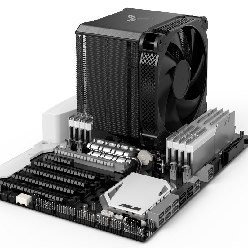 K Jonsbo Hx6250 Cpu Disipador - 140mm, Negro