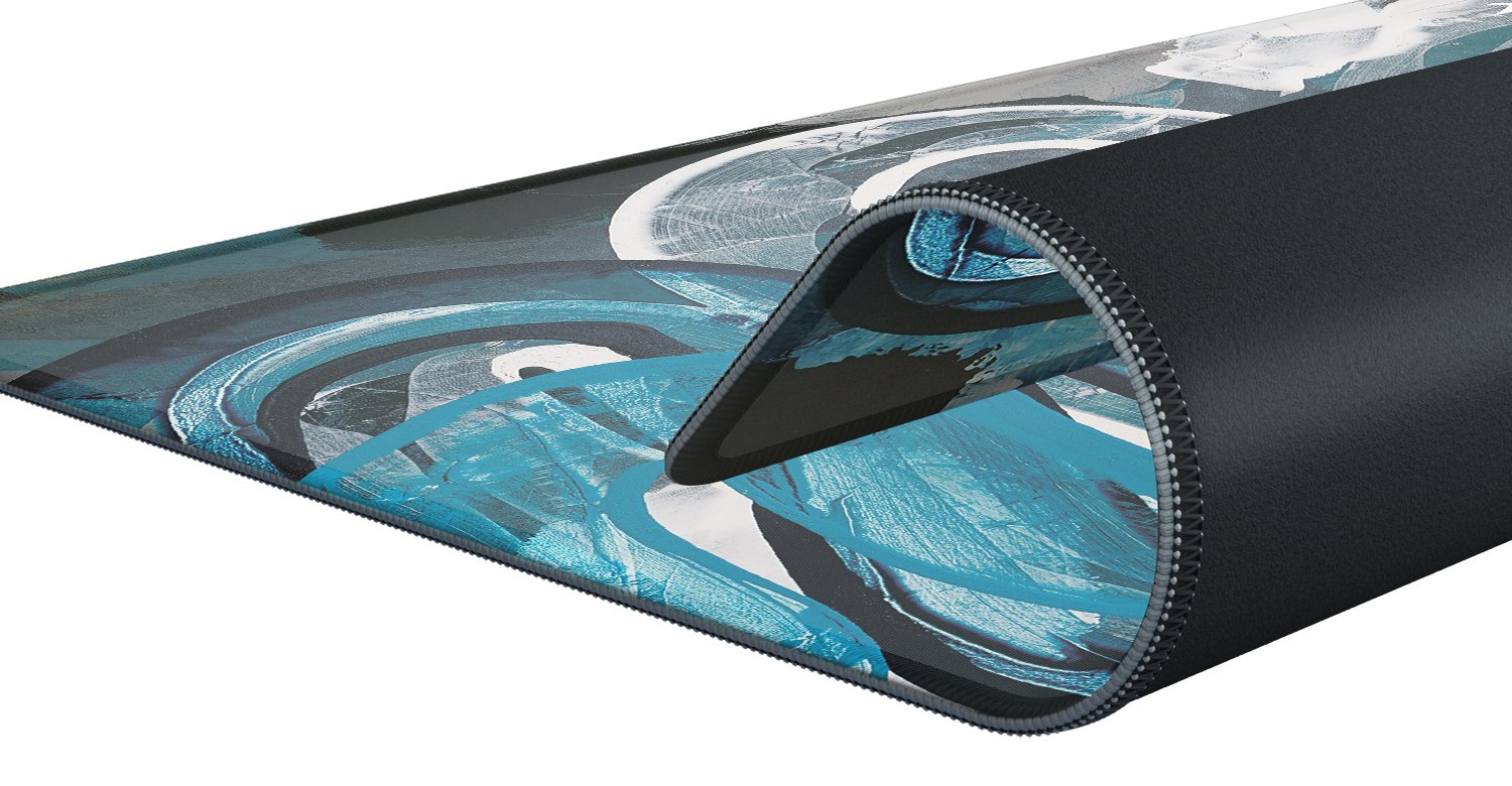 EAN 0842597101131 - CHERRY XTRFY GP4 Alfombrilla de ratón para juegos Negro, Azul, Gris imagen 4