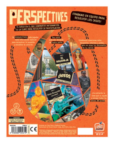 EAN 3558380105619 - Asmodee SCPER01ES juego de tablero Perspectives Juego de mesa Detective imagen 2
