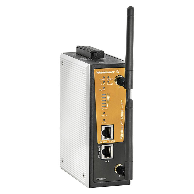 Weidmüller 2536680000 Ie-Wl-Vl-Ap-Br-Cl-Eu Industrial Ethernet Switch - Access Point - Wlan