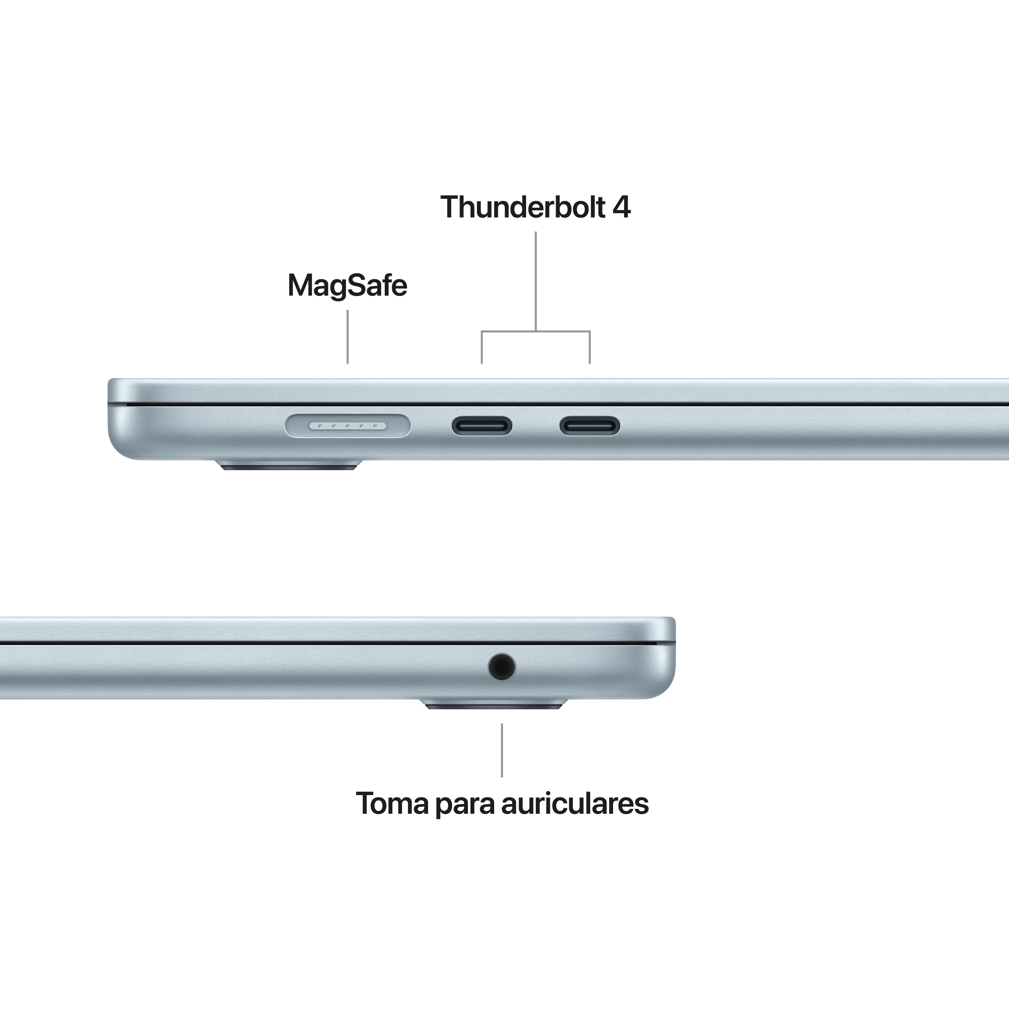 Apple Macbook Air 15,3' M5 10-Core Cpu 16gb 1tb Ssd 10-Core Gpu Azul