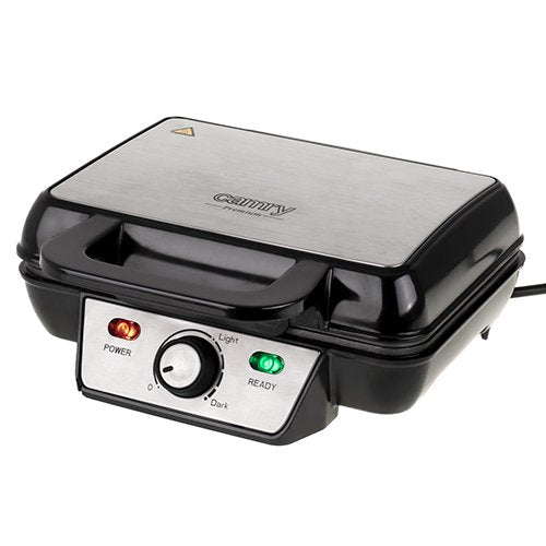 EAN 5902934835602 - Camry Premium CR 3046 gofrera 2 barquillo(s) 1000 W Negro imagen 1