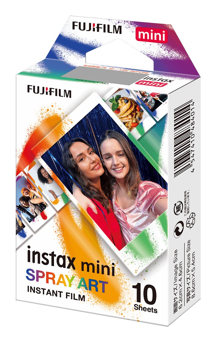 Mini Película Fuji Instax "Spray Art"