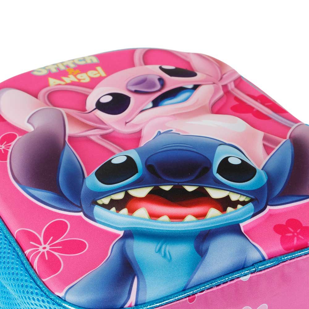Mochila 3d Match Stitch Disney 31cm