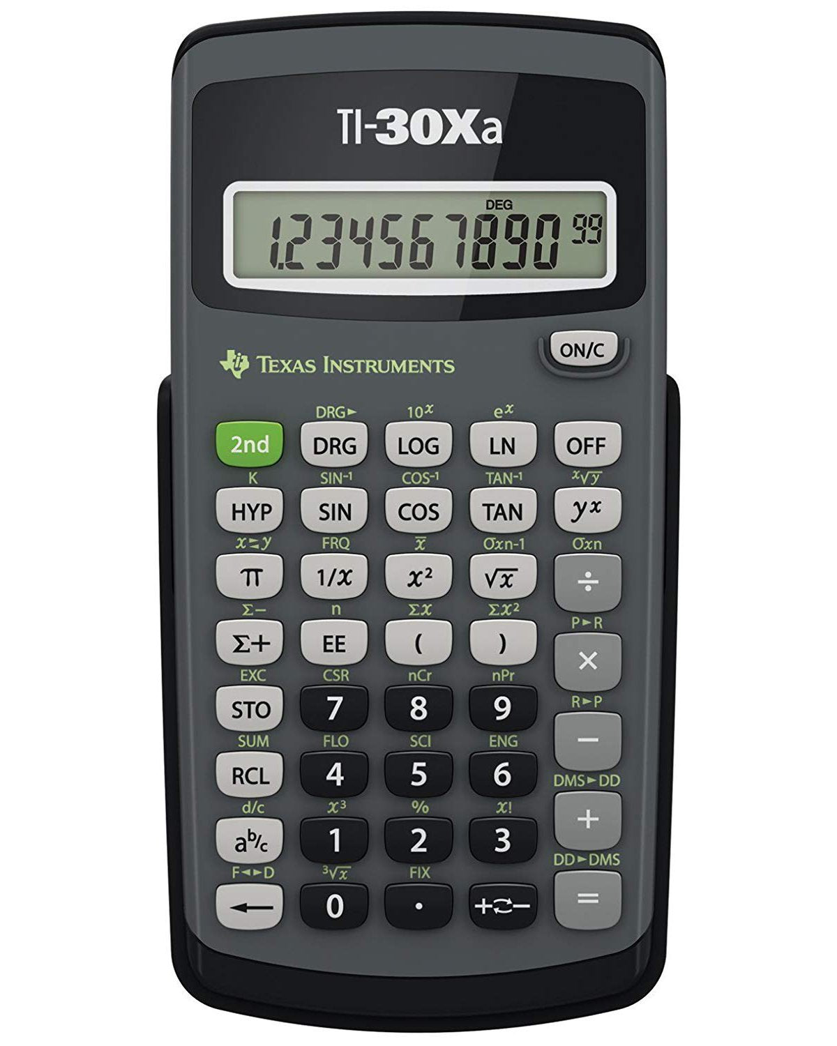 EAN 3243480013352 - Texas Instruments TI-30Xa calculadora Bolsillo Calculadora científica Negro, Gris imagen 1