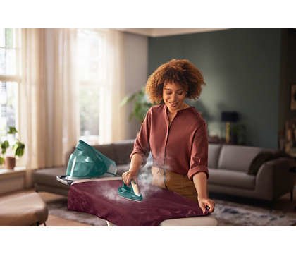 Estación Plancha Al Vapor Philips Psg7140/70 2100 W 1,8 L Suela Steamglide Elite Violeta