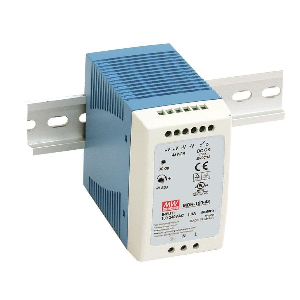 Mean Well Mdr-100-48 Schaltnetzteil, Hutschiene, 96 W, 48 V, 2 A