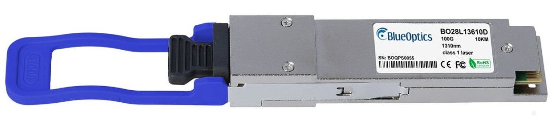 Blueoptics Qsfp28 100g 100gbase-Lr4 1310nm 10km Lc Smf Transceiver( Qsfp-100g-Lr4-S)