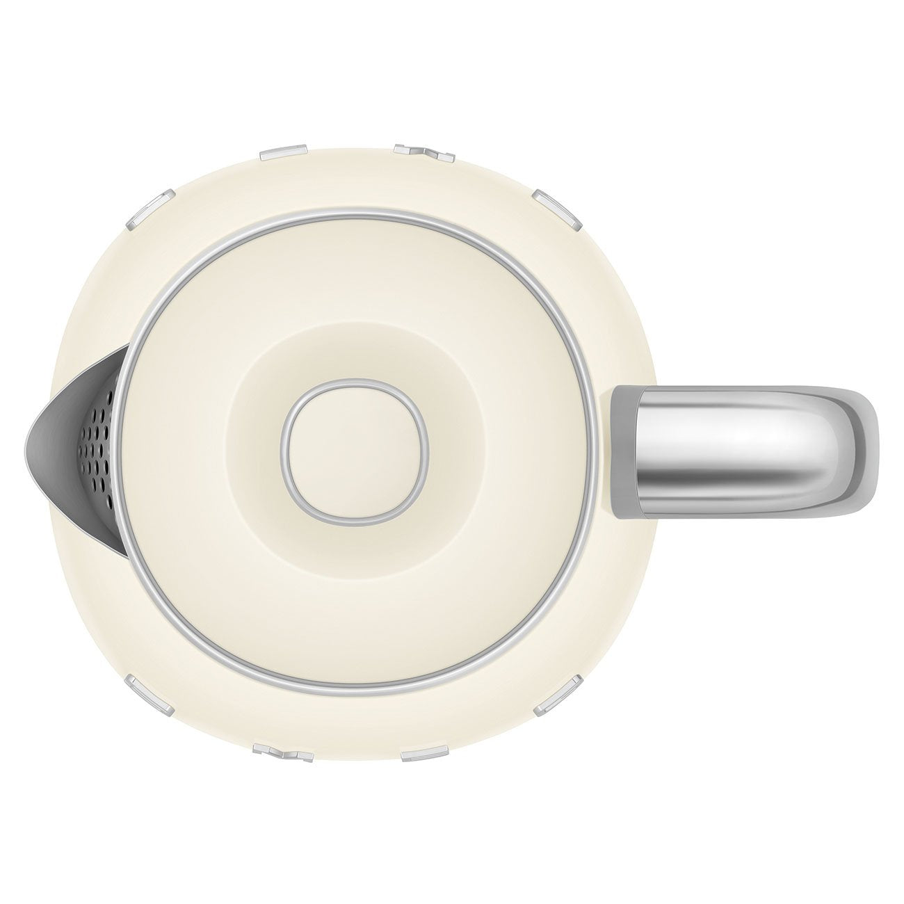 EAN 8017709302160 - Smeg KLF05CREU tetera eléctrica 0,8 L 1400 W Crema de color imagen 4