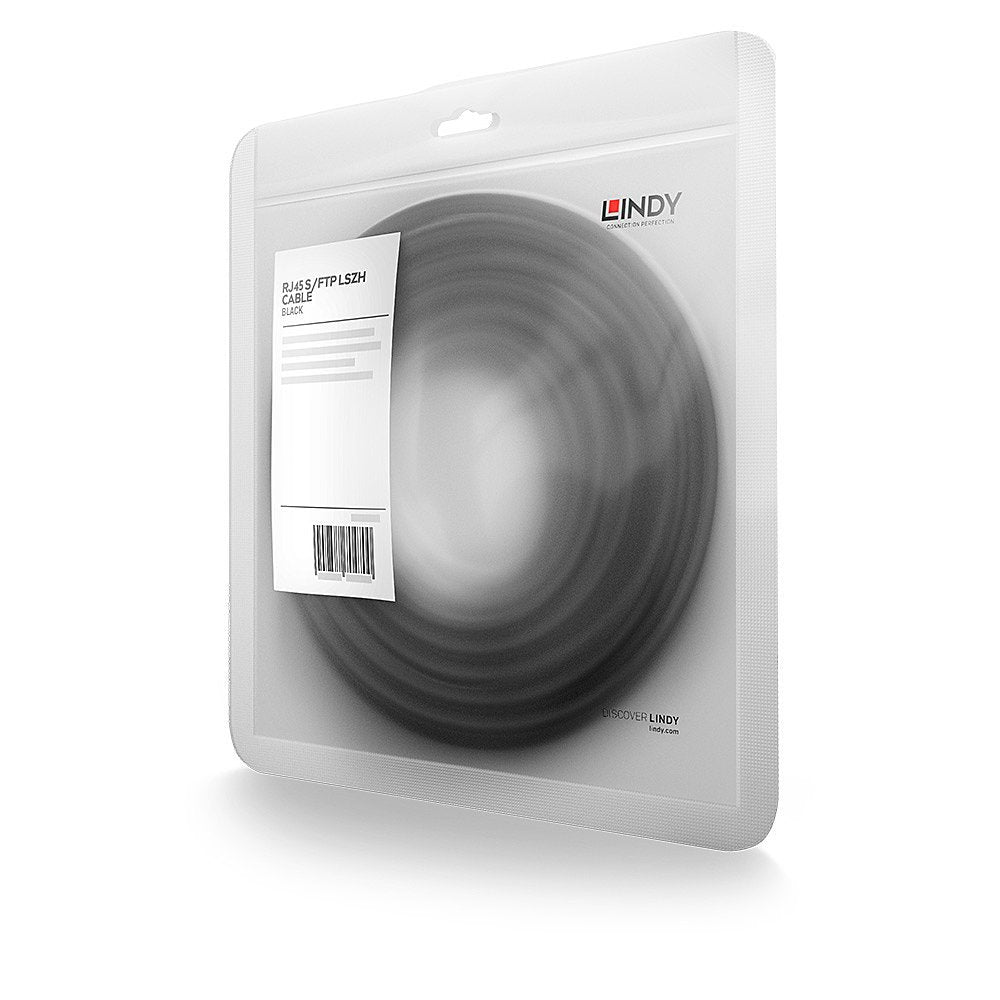 EAN 4002888473125 - Lindy 47312 cable de red Negro 7,5 m Cat7 S/FTP (S-STP) imagen 2