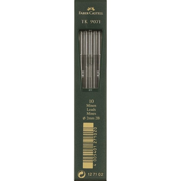EAN 4005401271024 - Faber-Castell TK 9071 mina de repuesto 2B imagen 1