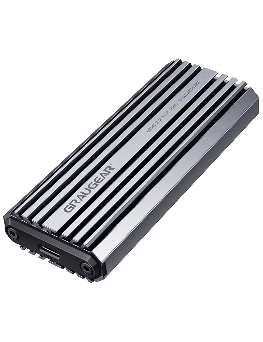 EAN 4260746550023 - GRAUGEAR G-M201-AC-10G caja para disco duro externo Caja externa para unidad de estado sólido (SSD) Gris imagen 1
