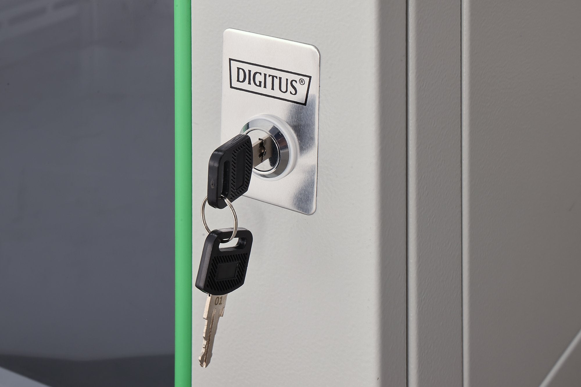 EAN 4016032221739 - Digitus DN-19 07U-6/6-EC armario rack 7U Bastidor de pared Gris imagen 2