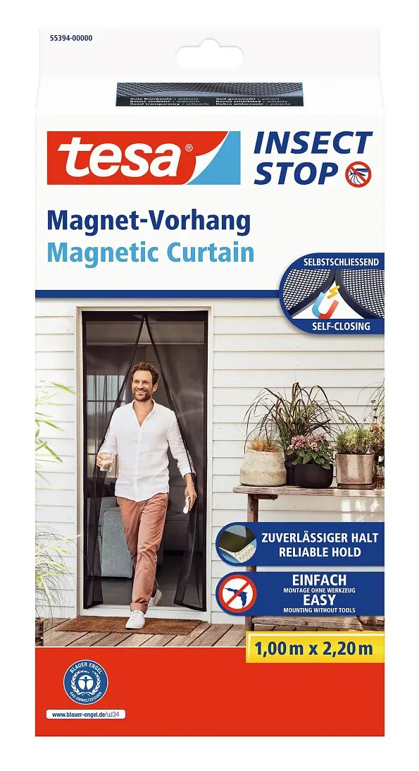EAN 4063565177620 - TESA 55374-00000-00 red anti mosquitos Puerta Antracita imagen 1