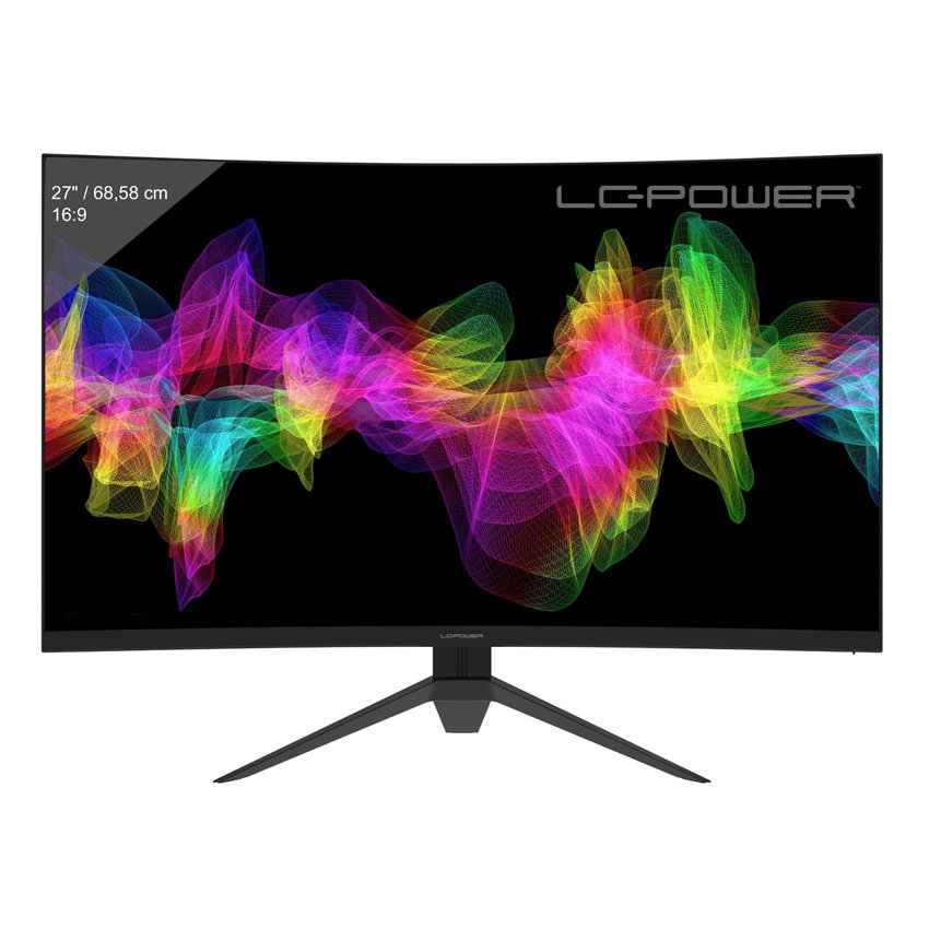 EAN 4260070120237 - LC-Power LC-M27-QHD-165-C pantalla para PC 68,6 cm (27") 2560 x 1440 Pixeles Quad HD LED Negro imagen 1