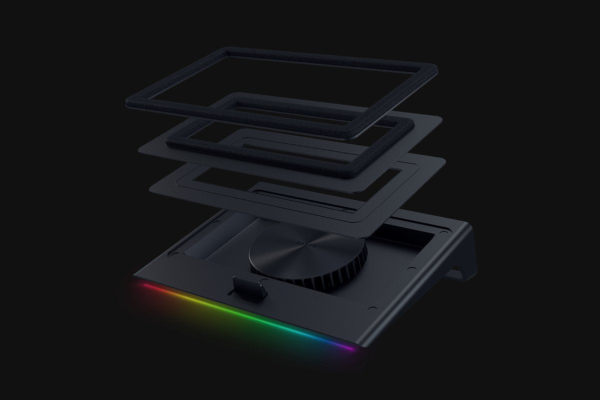 Razer Cooling Pad Rgb Inteligente De 14 A 18" Rc21-02300100-R3gw