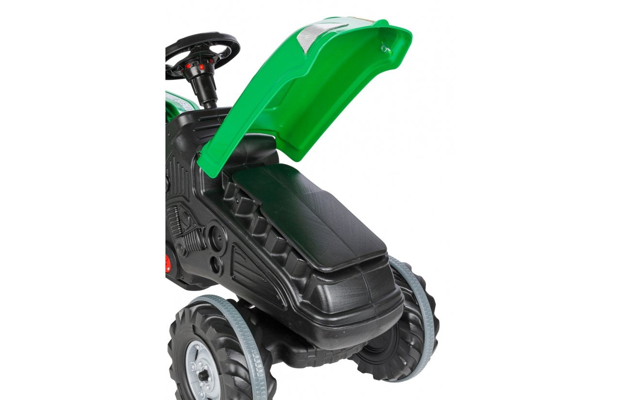 Tractor De Conducción Jamara Rueda Grande 12v Verde
